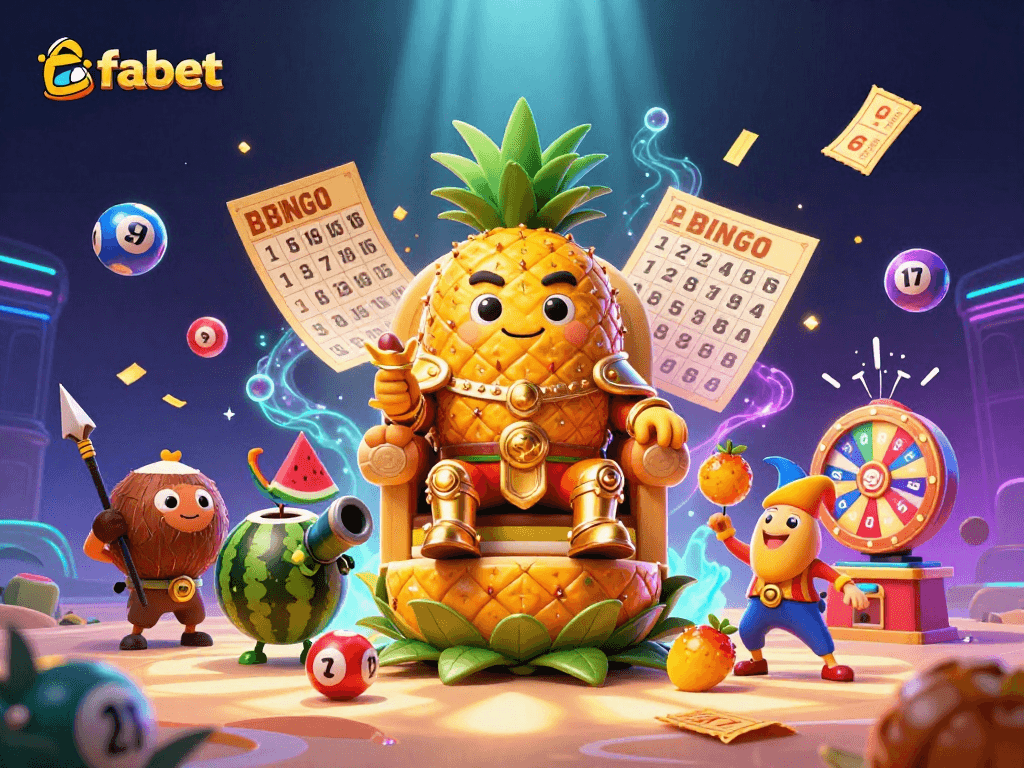 Experience exciting gameplay at fabet with golden casino characters and vibrant elements.