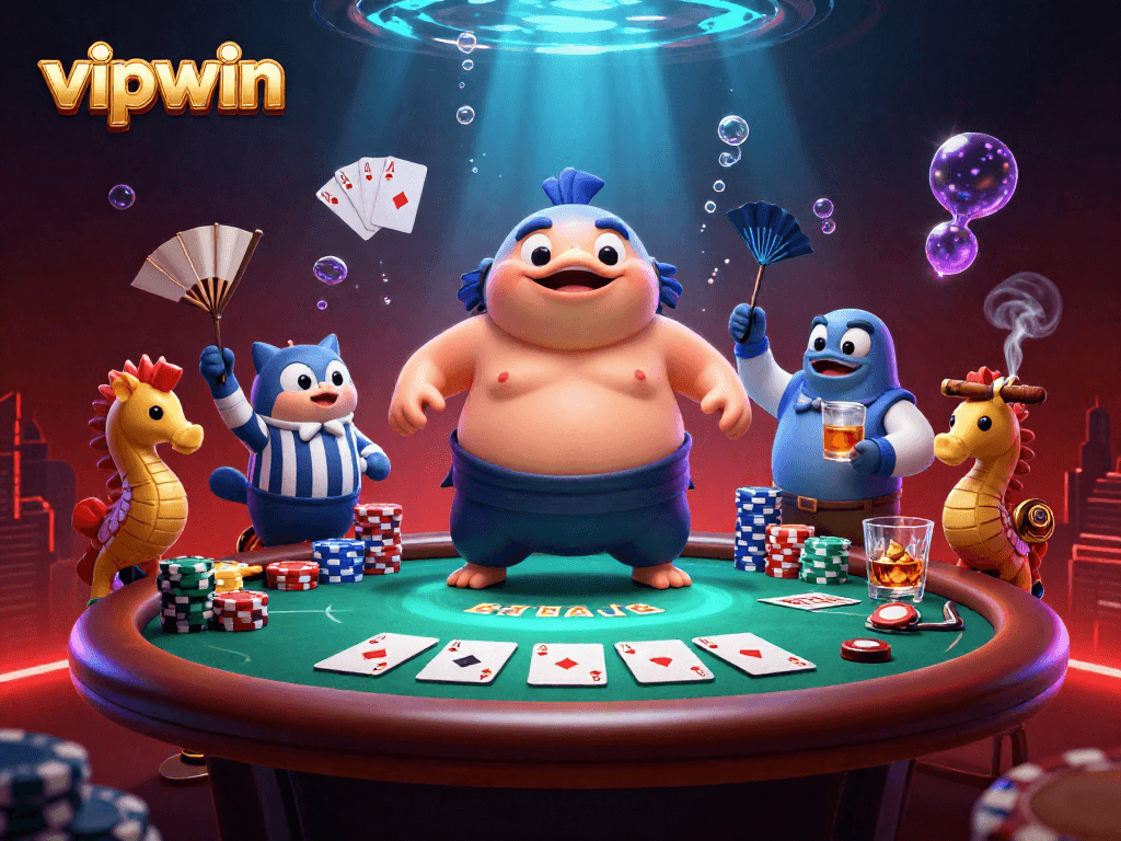 Play poker and win big at vipwin with vibrant underwater casino adventures!