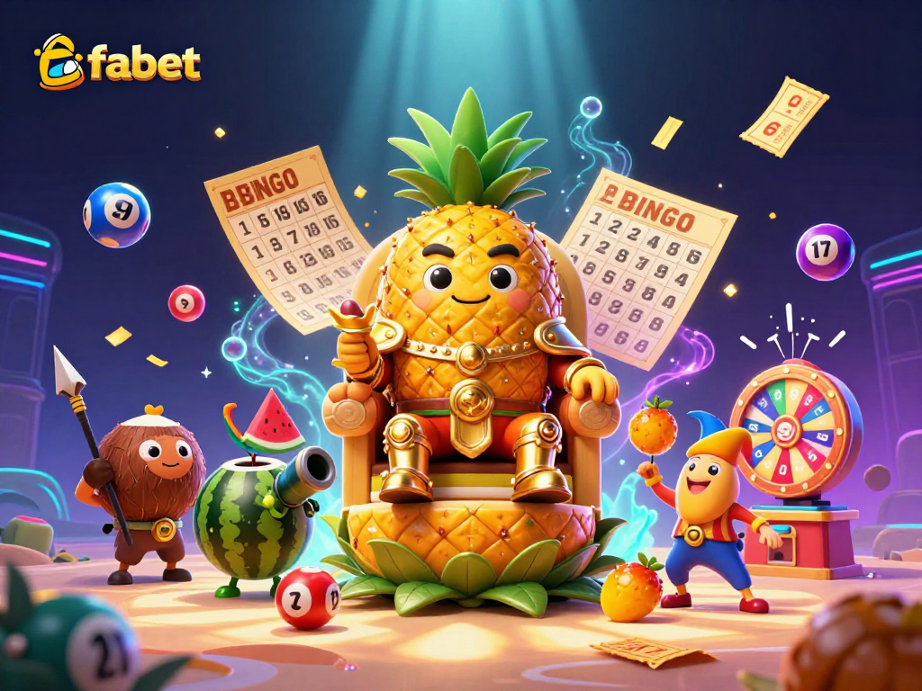 Experience exciting gameplay at fabet with golden casino characters and vibrant elements.
