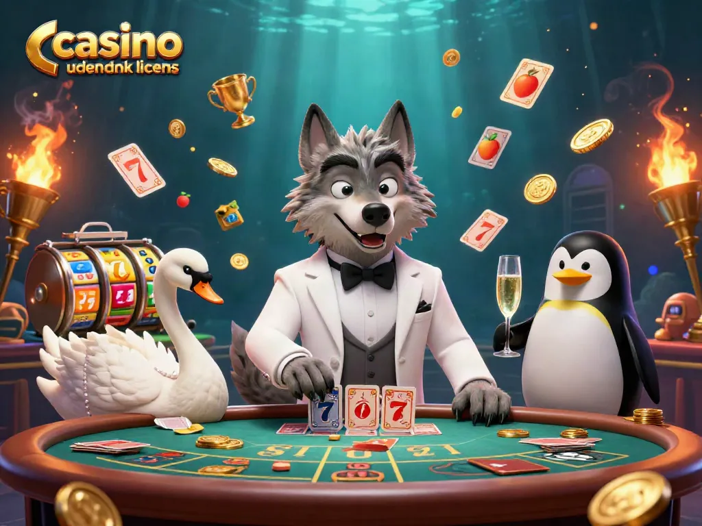 Experience thrilling gameplay at casino uden dansk licens with an enchanting 3D illustration of characters engaging in excitement.