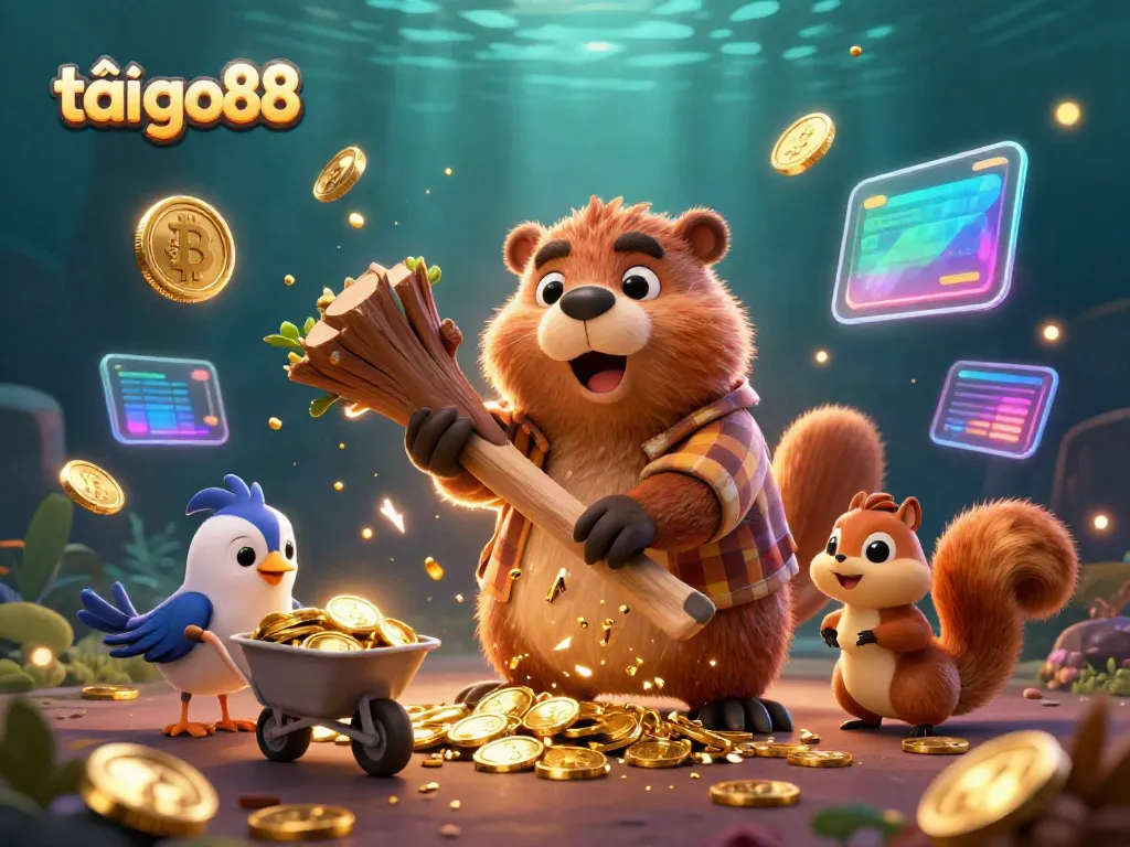 Experience gaming excitement with tải go88 on an engaging golden coin rain scene.