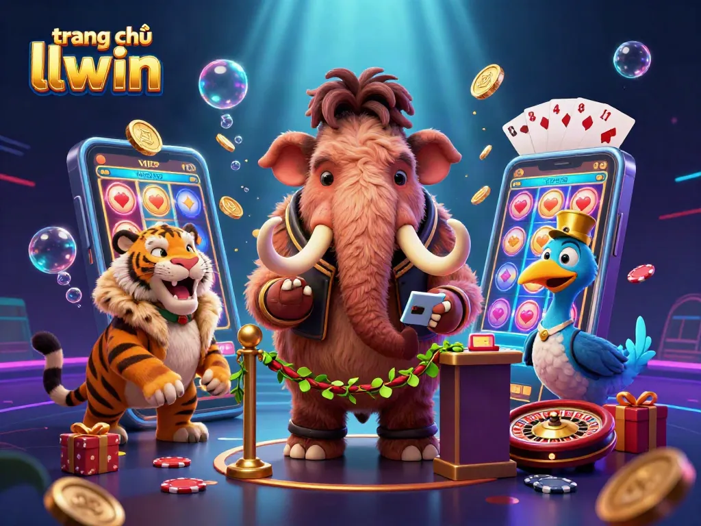 Win big with thrilling games at trang chủ llwin featuring vibrant digital casino elements.