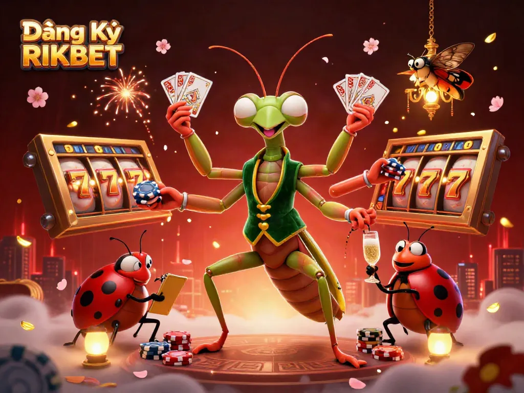 Engage in thrilling gameplay at Đăng Ký RIKBET with interactive slots and a luxurious environment.