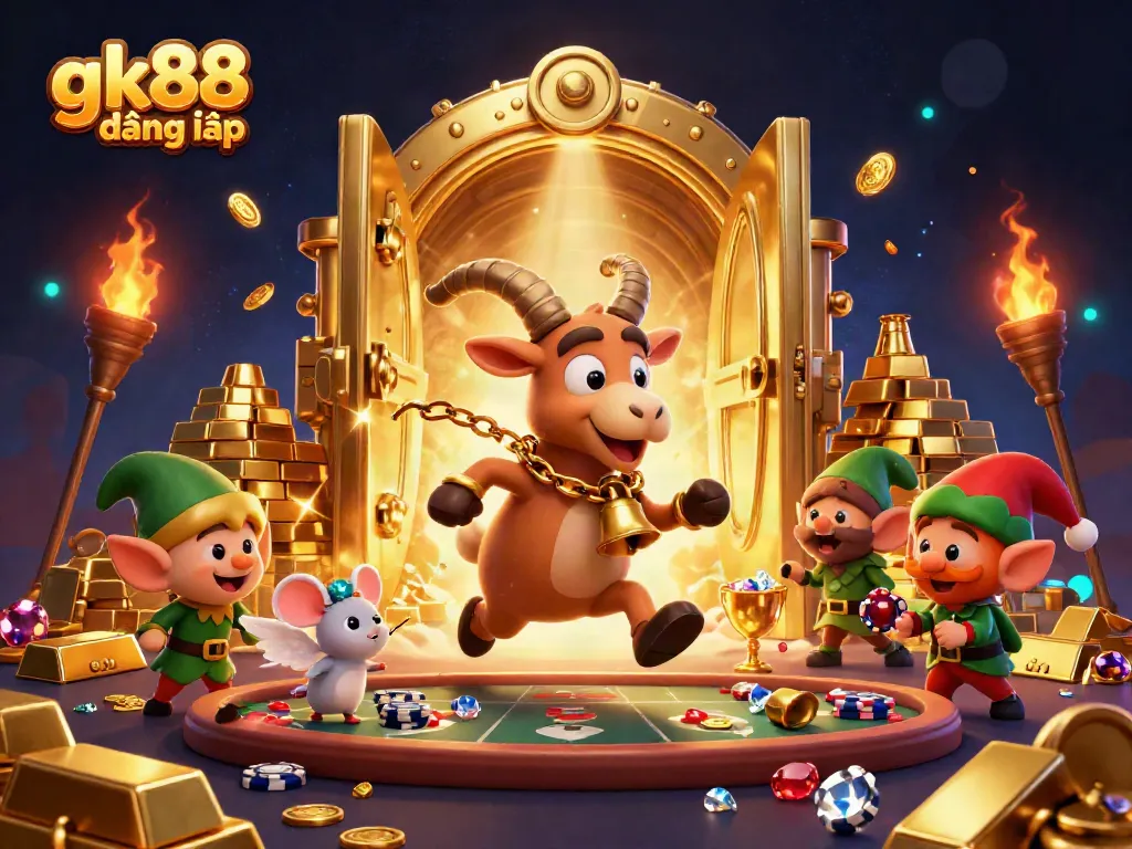Gamble efficiently with gk88 đăng nhập as festive creatures and riches enhance your gameplay.
