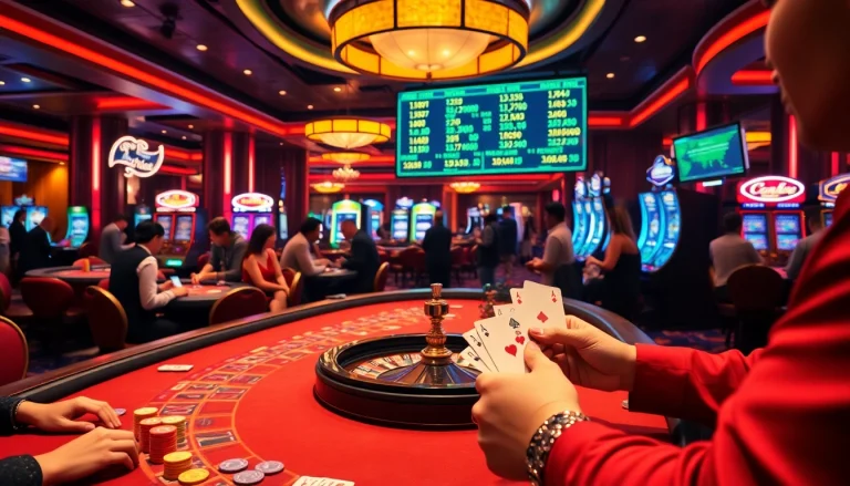 Experience the thrill of casino crypto gaming with vibrant casino tables and live betting action.