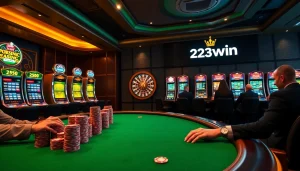 Stake your claim at 23win with thrilling high-stakes poker and luxury gaming experiences.