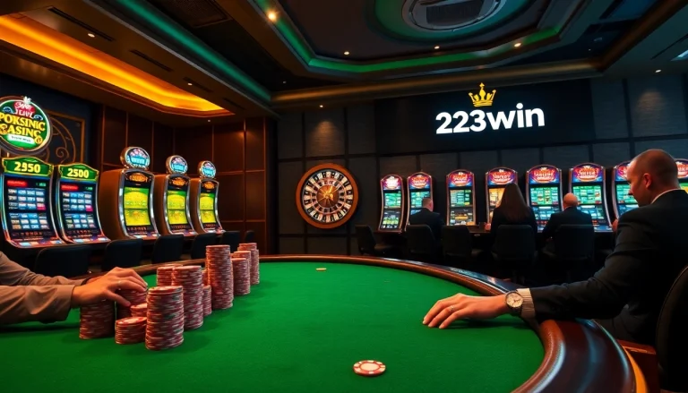 Stake your claim at 23win with thrilling high-stakes poker and luxury gaming experiences.
