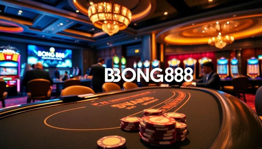 Experience thrilling gameplay at https://bong88.casa/ with a luxurious casino atmosphere and professional dealers.