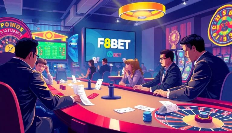 Experience the excitement of f8bet online gambling with vibrant casino games and engaging players.