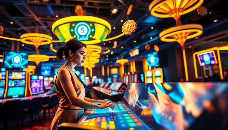 Découvrez le meilleur casino crypto avec des jeux innovants en un cadre vibrant.