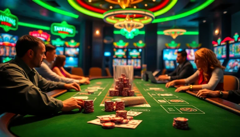 Jouez à des jeux passionnants sur un casino en ligne offrant des expériences immersives.