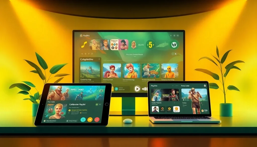 Engaging view of 399W, a vibrant Brazilian online gaming platform showcasing casual gaming experiences and playlists.