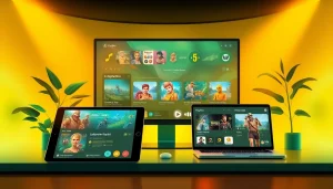 Engaging view of 399W, a vibrant Brazilian online gaming platform showcasing casual gaming experiences and playlists.