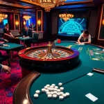 Experience high-stakes gaming with i9bet at a vibrant casino table filled with excitement and luxury.