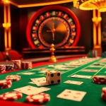 Soi cầu lô kép miễn phí displayed at an upscale casino table with vibrant chips and cards.