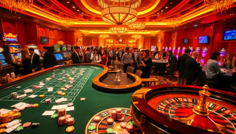 Experience thrilling gaming action at https://mb668.co/ with vibrant casino tables and engaged players.