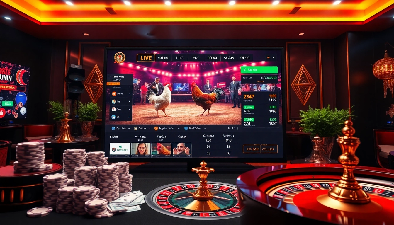 Experience xem đá gà thomo with live betting options and high-definition fight visuals.
