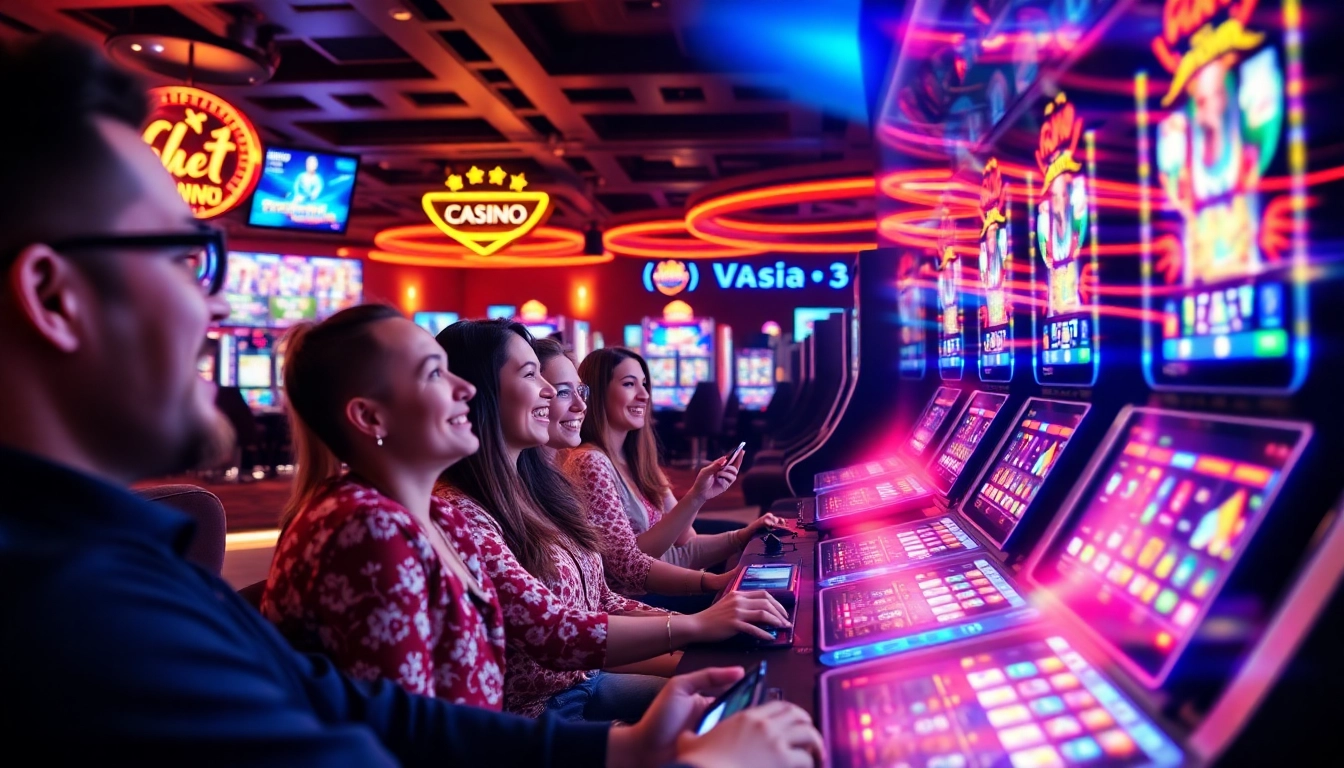 Jouez dans le meilleur casino en ligne avec des jeux électrisants et une ambiance animée.