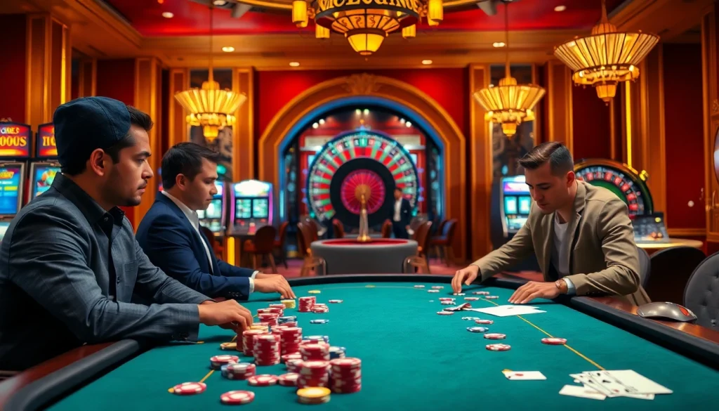 Experience the thrill of online gambling at https://one88.eu.com/ with a vibrant poker scene featuring colorful chips and cards.