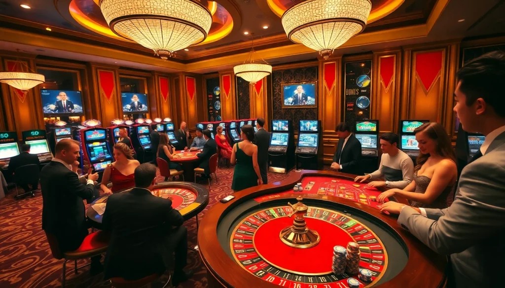 Experience the excitement of high-stakes gambling at https://tip88a.com/ with vibrant casino visuals.