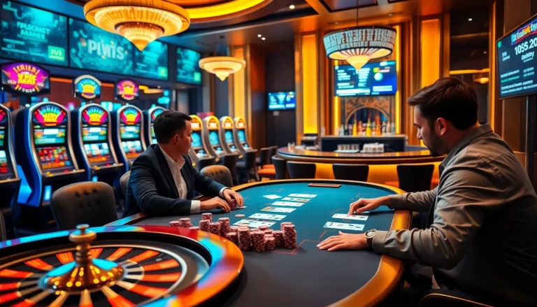 Engage thrilling gameplay at https://fc88.ae.org/ with high-stakes poker, vibrant slot machines, and roulette.