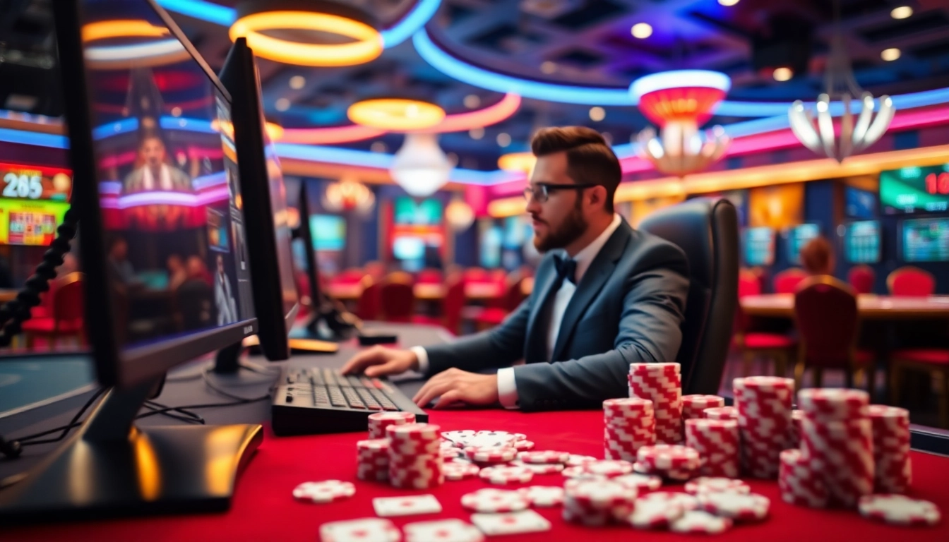 Jouer à casino en ligne avec des graphiques haute définition et un ambiance énergique