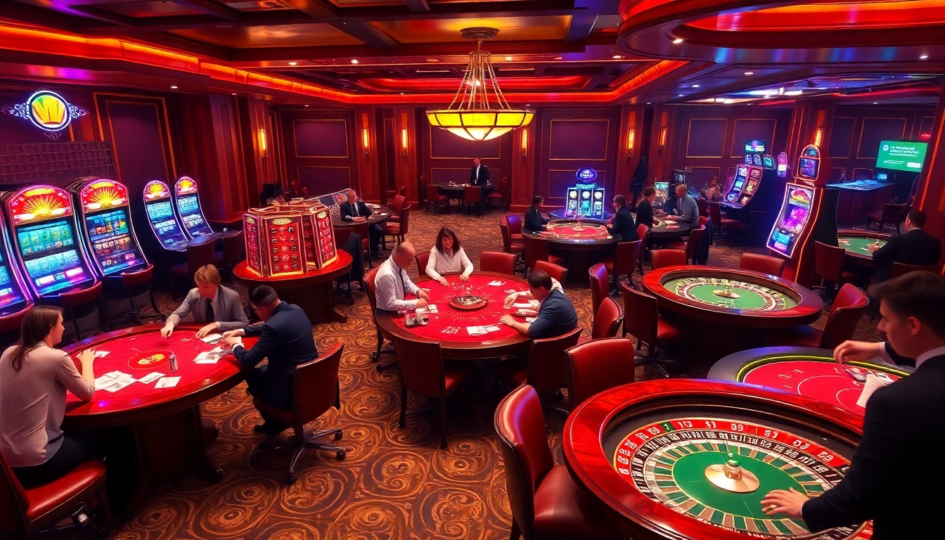 Engage in the excitement of professional gambling at https://buildtech.in.net/ with vibrant casino tables and players.