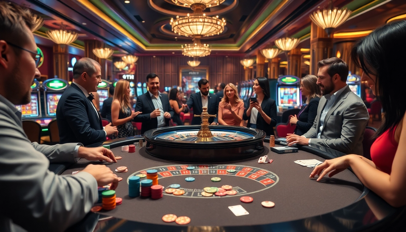 Gagnez des expériences passionnantes dans un casino en ligne captivant avec des joueurs engagés.