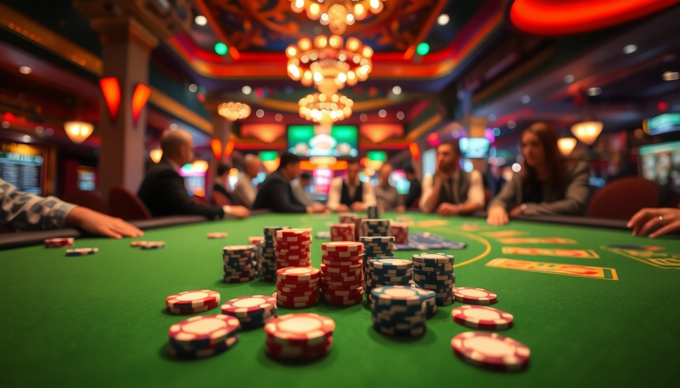 Participate in thrilling casino en ligne experiences with engaging games and vibrant ambiance.