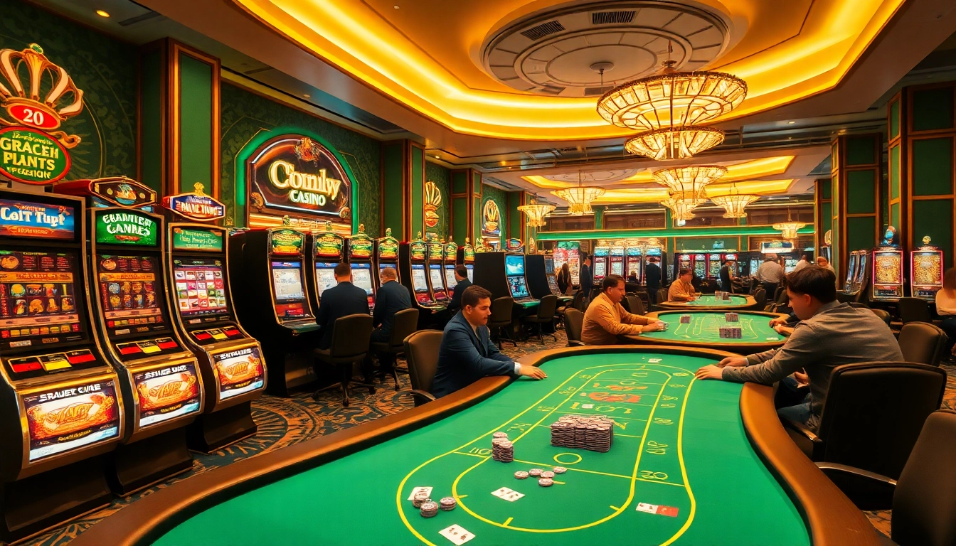 Casinos en ligne permettent de vivre l'excitation des jeux, avec des tables élégantes et des clients engagés.