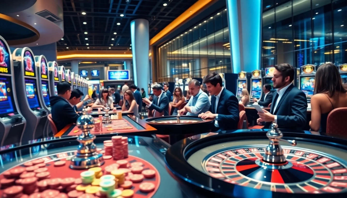 Visitez le nouveau casino en ligne avec des machines à sous modernes et une ambiance excitante.
