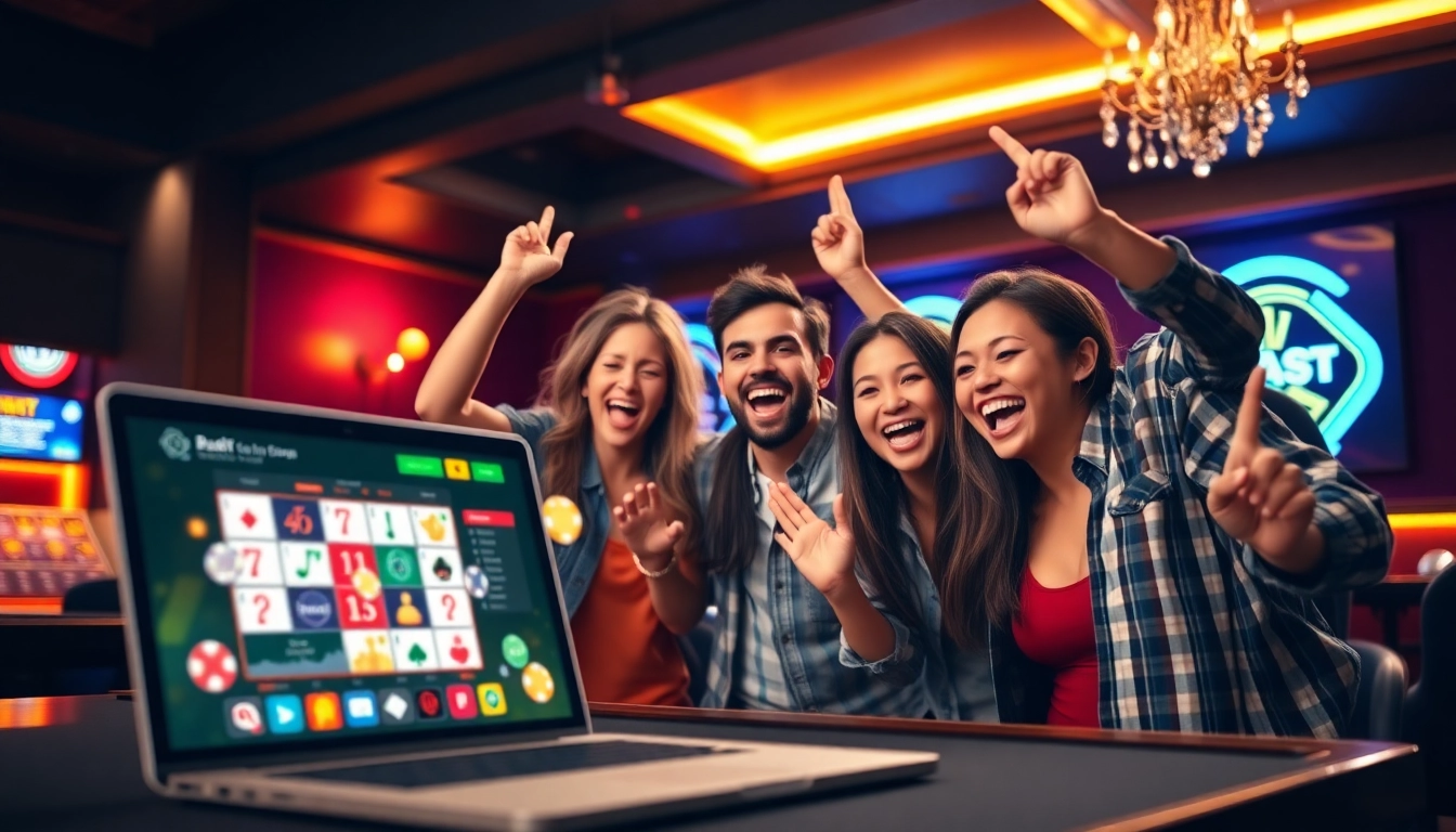 Gagner avec le casino en ligne retrait immédiat dans une ambiance festive et colorée.
