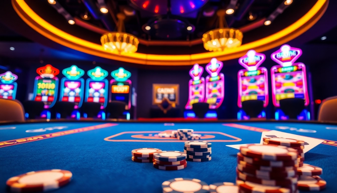 Jouez sur le meilleur casino en ligne avec une ambiance élégante et excitante.
