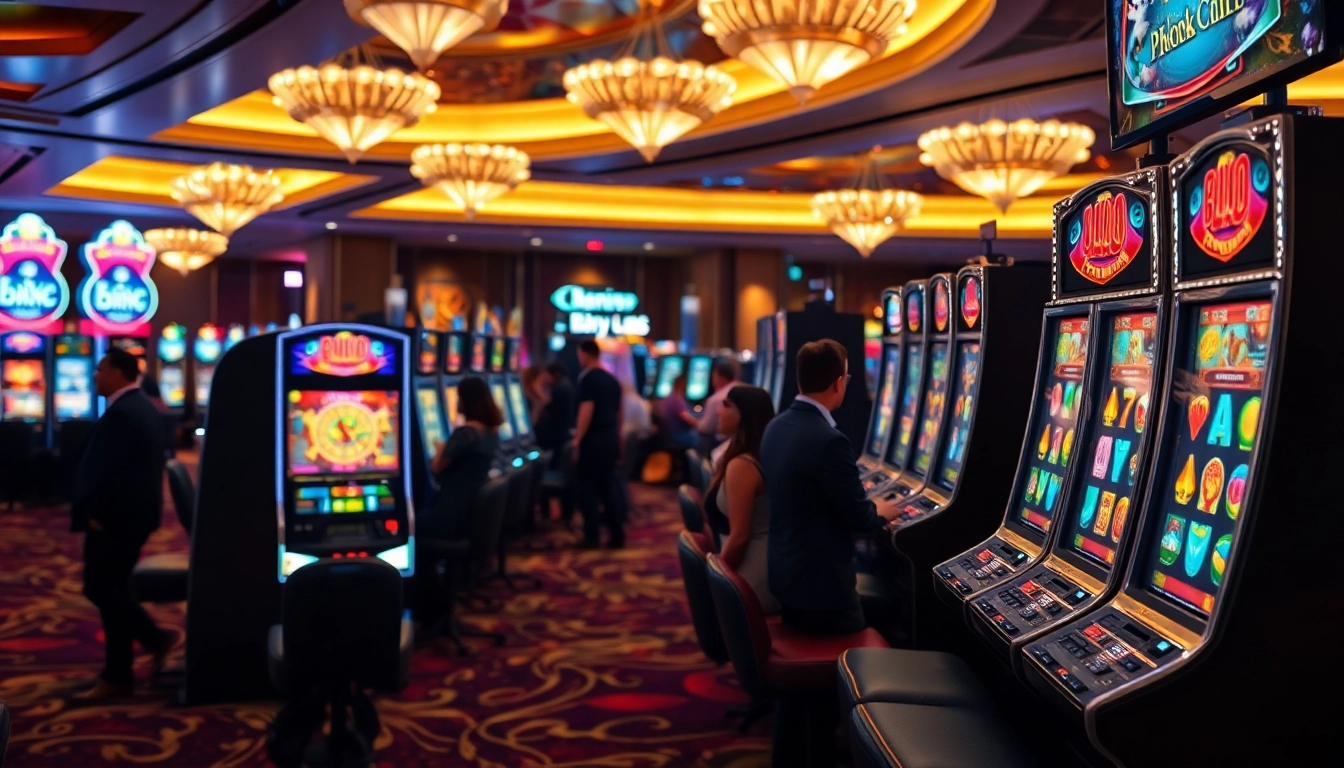 Profitez d'une expérience casino en ligne captivante avec des machines à sous éclatantes.