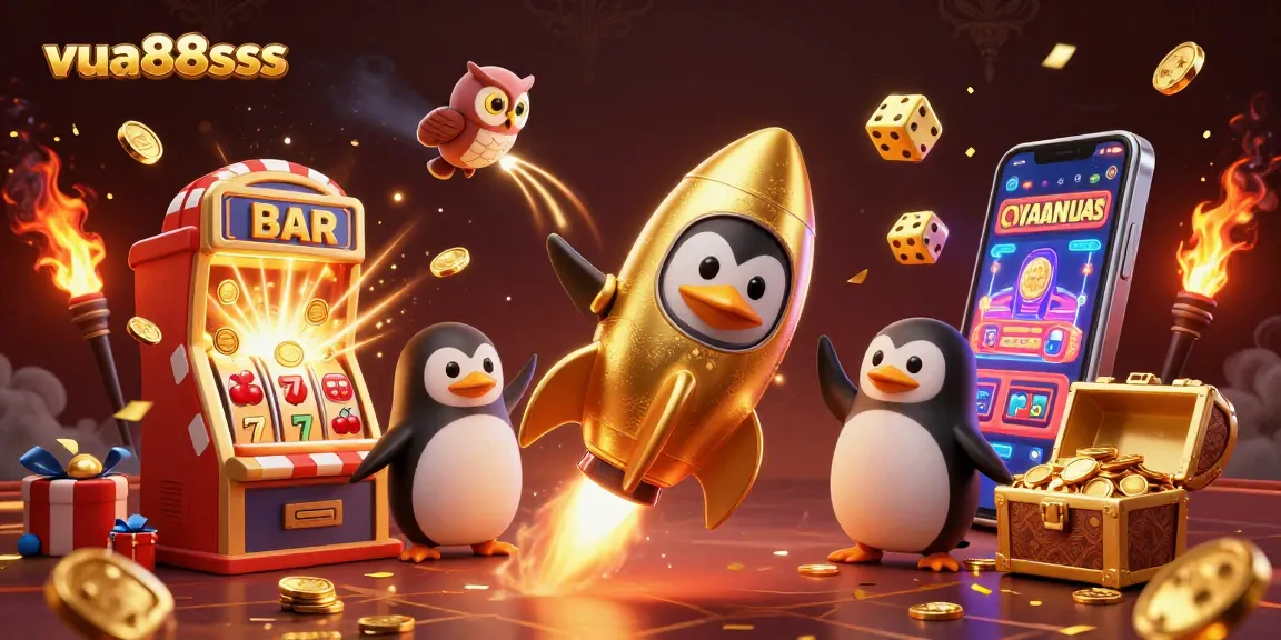 Win big at VUA88SSS with thrilling slots and games in a captivating 3D scene.