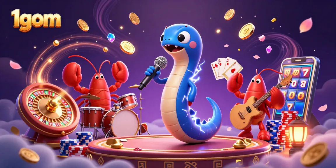 Experience the thrill of 1gom as an electric eel DJ performs in an underwater casino.