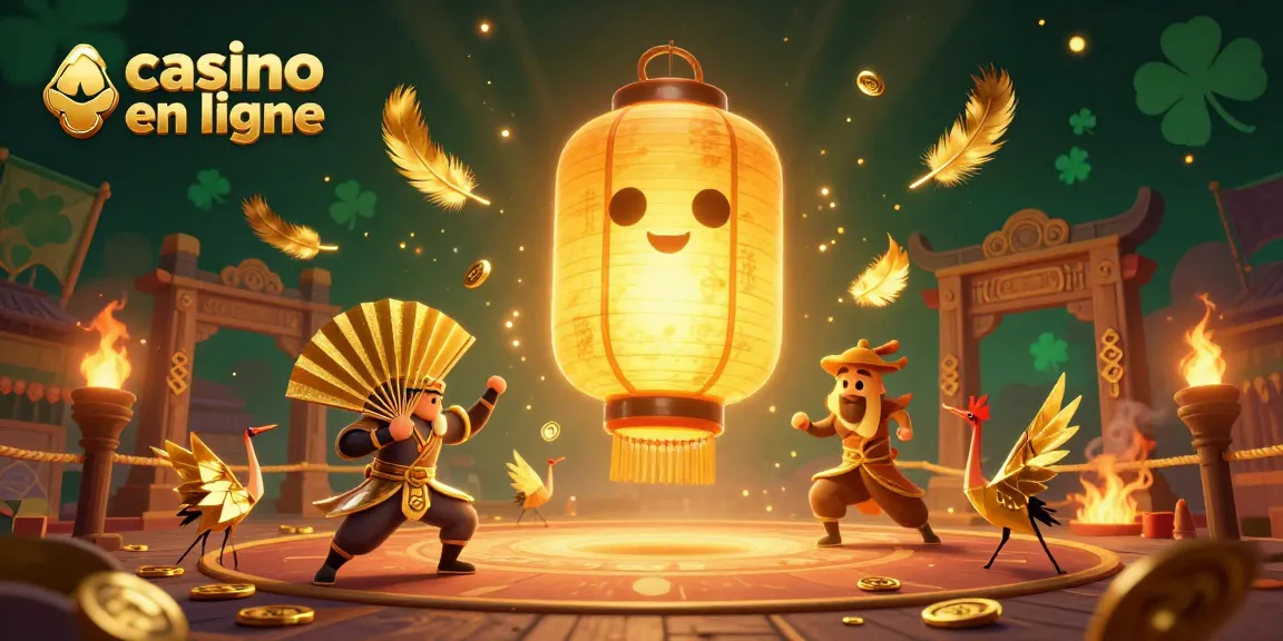 Jouer à des jeux captivants de casino en ligne dans une scène dynamique avec des personnages animés.