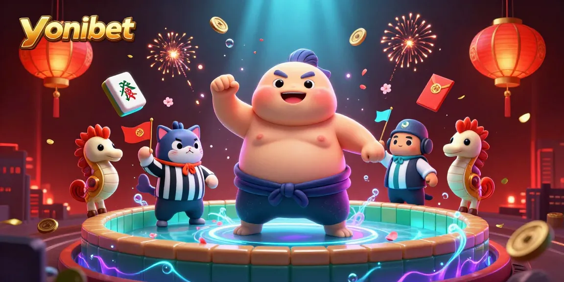 Experience thrilling gaming at yonibet with this vibrant underwater casino scene featuring fun characters.
