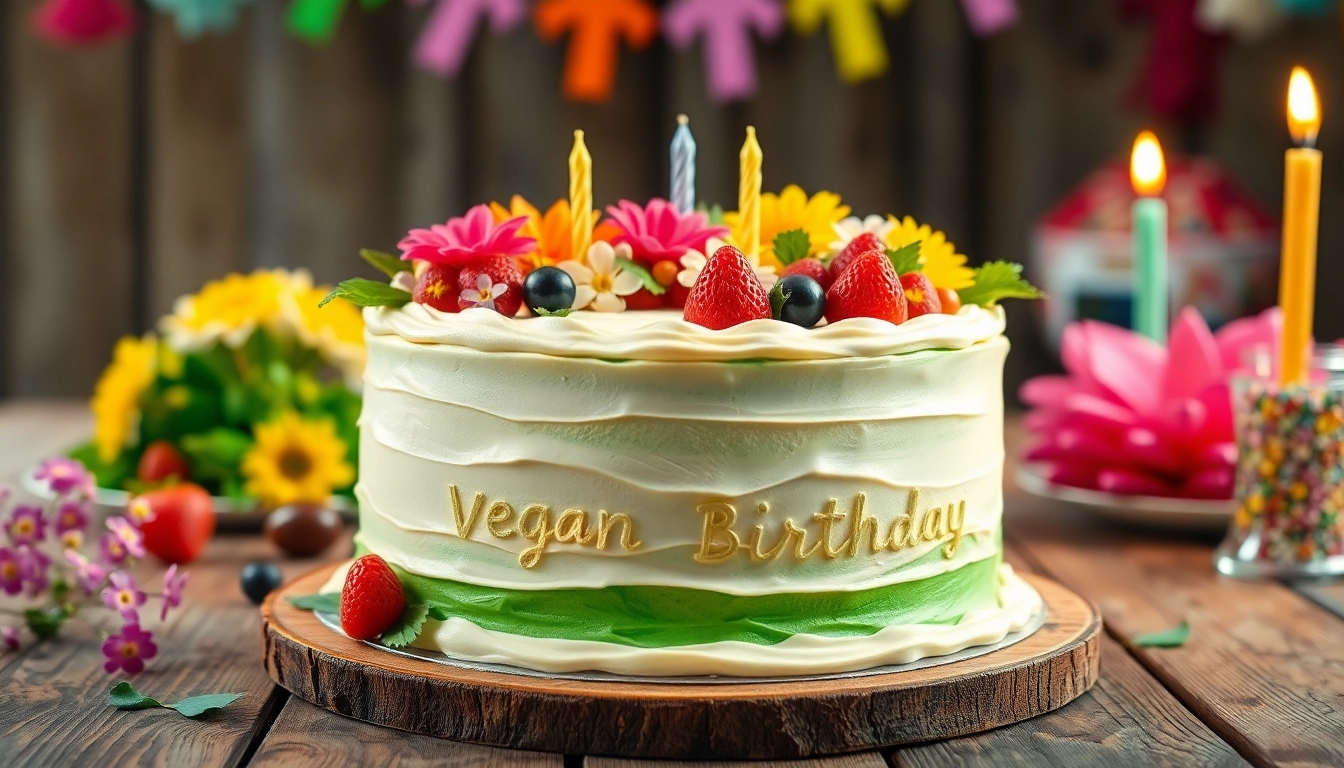 Recette Irrésistible de VEGAN BIRTHDAY CAKE pour Chaque Fête