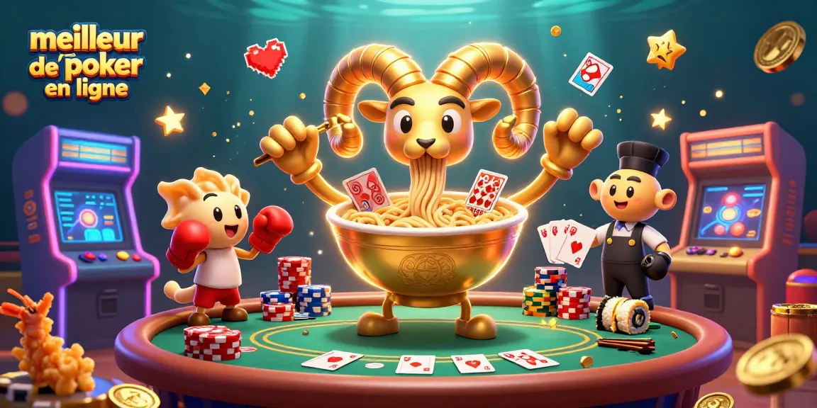 Joue au poker sur le meilleur site de poker en ligne avec des joueurs animés et des éléments de casino stimulants.
