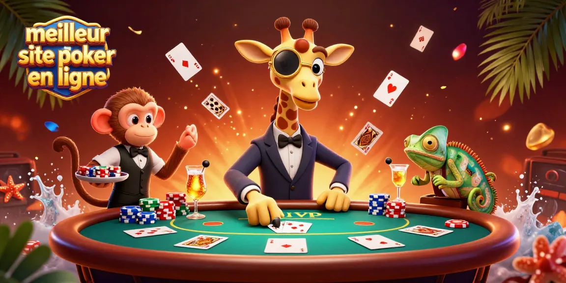 Jouer sur le meilleur site de poker en ligne avec des éléments de jeu riches.