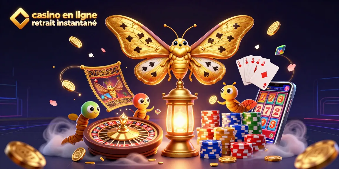 Profitez d'une expérience de casino en ligne retrait instantané avec des jeux et des gains scintillants.