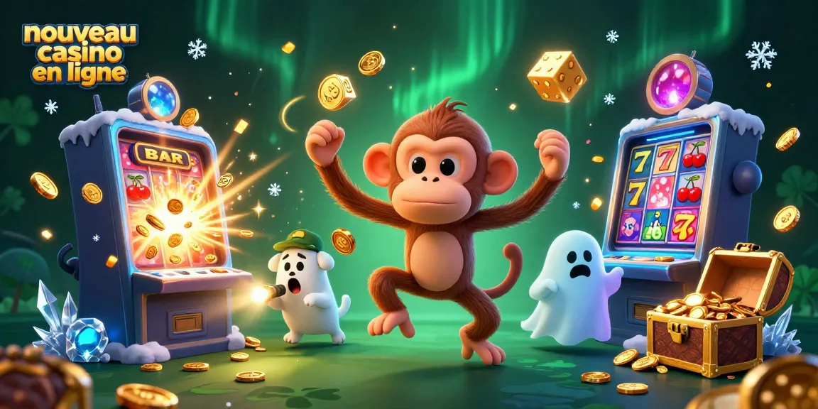 Découvrez le nouveau casino en ligne avec un singe farceur et un chiot chasseur de fantômes