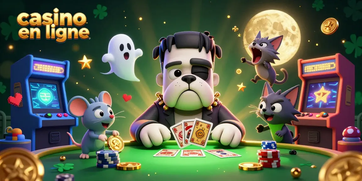 Jouez au casino en ligne avec des jeux vibrants et des personnages 3D animés
