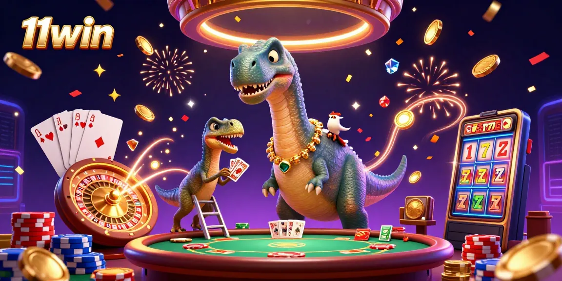Engage with 11win's immersive casino experience featuring dynamic characters and games.