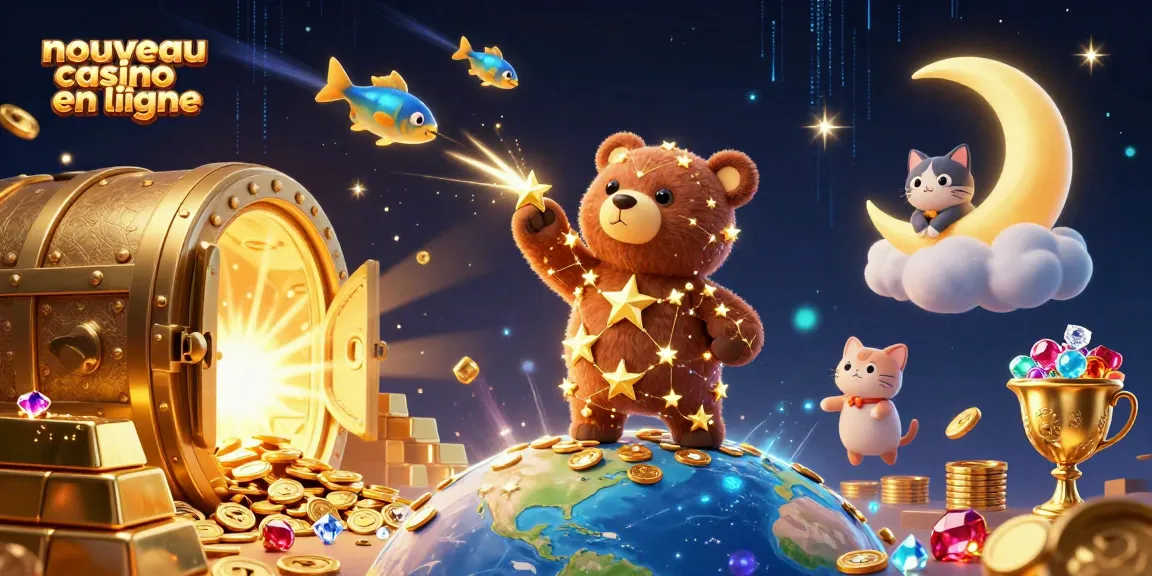 Gagnez avec le nouveau casino en ligne grâce à une illustration dynamique et magique.